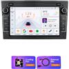 OEM Autoradio con connettività intelligente integrata, supporto multimediale, compatibile con Opel Astra H, G, J, Zafira B, Corsa C, D, Antara, Vectra, Vivaro, modello S1 (8Core, 3G, 32G), colore nero