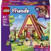 LEGO Friends 42682 Cabina Glamping nella Natura, Casa Giocattolo con 2 Mini Bamboline, Gatto e Accessori, Regalo Bambini 6+