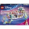 LEGO Disney Princess | 43299 La Barca Nuziale di Ariel, Giocattolo da La Sirenetta con 7 Minifigure, Regalo per Bambine 6+