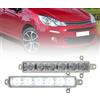 Nslumo Led DRL Luce di marcia diurna per Citr.oën C3 C1 C3 Picasso per Peugeot 308 107 108 308 SWBianco xeno LED Fendinebbia DLR Lampada della città 2 pz
