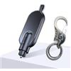 YITONGFU 2 in 1Martello di Emergenza per Auto,Rompi Vetro Auto Emergenza,Rompivetro Auto e Taglia Cintura, Taglia Cinture di Sicurezza e Rompivetro, Portatile Rompi Vetro per Auto,Portachiavi (Nero)