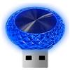 Generic Lampada Atmosferica per Auto USB - Luce Notturna LED Compatta, Illuminazione Ambientale Colorata, Accessorio per Decorazione Interna | Luce d'Ambiente LED per Viaggi, Guida Notturna, Luce di Lusso con