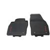 Skoda 657061502F - Tappetini Anteriori in Gomma per Tutte Le Condizioni atmosferiche, 2 Pezzi, con Scritta Scala Rossa
