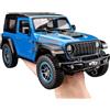 GEOQZRU 1 18 Per Jeep Wrangler Rubicon 20th Diecasts Alloy Model Home Decor Series(Blu)