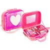 Girabrilla Nice Group - Girabrilla Make Up Case - Valigetta trucchi 02550F - MAGENTA Cuore BIANCO