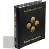 Leuchtturm 342176 Album per Monete Optima Classic-Design Médailles Souvenirs incl. 5 custodie per Monete Optima