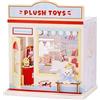 I-TOTAL® - Mini Shop Kit di Montaggio Fai da Te - Modellino Creativo 3D da Costruire, Decorazione per Casa e Scrivania, Hobby Creativo (MINI WORLD) (PLUSH TOYS)