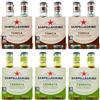 San Pellegrino Confezione da 24 confezioni di test San Pellegrino Cedrata bibita analcolica + Tonica Rovere bevanda analcolica 20 cl bottiglia di vetro usa e getta