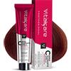 Vitalcare | Professional - Colorazione Permanente Professionale, Crema Colorante Capelli, Tintura Capelli con Proteine della Seta, No 5/6, Rosso Veneziano, 100ml