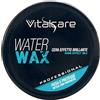 Vitalcare | Water Wax - Cera con Effetto Brillante, Cera per Capelli Uomo Professionale, per Capelli più Scolpiti e Definiti, 100 ml