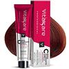 Vitalcare Professional - Colorazione Permanente Professionale, Crema Colorante Capelli, Tintura Capelli con Proteine della Seta, Biondo Rame (n° 7/4), 100 ml