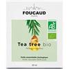 FOUCAUD | Tea Tree Oil | Olio Essenziale | BIOLOGICO | 100% Naturale 100% Puro | Contro Acne e Brufoli | Roll on Incluso | Prurito | Igiene Orale |10 ml | Aromaterapia | Marca Francese Nata nel 1946