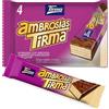 Tirma Ambrosia al Cioccolato al Latte | Barrette di Cioccolato | Wafer Ripieni di Crema | Senza Uova | Adatto ai Vegetariani | Confezione da 86gr, 4x21,5g