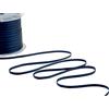Furlanis - Nastro Doppio Raso, Tessuto Italiano - Blu Notte, 3 mm x 100 m