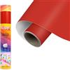 Siser EasyPSV Starling - Vinile Adesivo Permanente Ketchup Red 150 x 30 cm, Per Personalizzare Oggetti e superfici rigide, Compatibile Con Plotter Da Taglio, Lavabile in Lavastoviglie