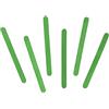 INNSPIRO Bastoncini di polo in legno standard verde 50U per fai da te, artigianato, fai da te, decorazione e progetti Artigianato per bambini