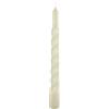 Cereria Di Giorgio - 3 Candele Tortiglione - Ø 2.2 cm h. 21 cm - Avorio