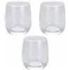 GALILEO Set 3 bicchieri acqua 350 ml in vetro, trasparente, Evelyn Sibilla