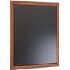 Danieli | Lavagna Nera Per Pennarelli a Gesso Liquido Easy 60x80 cm | Da Muro in Legno di Faggio Massiccio | Per Bar e Ristoranti, Menu da Parete | Kit di Fissaggio Incluso