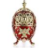 SUMNACON - Turibolo vintage in lega di zinco con coperchio | Porta incenso a forma di sfera, per la casa, la camera da letto, lo yoga