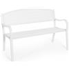 Panca 2 Posti 123x55x84h cm Lizette Bianco