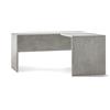 Scrivania da Ufficio Angolare Destra 160x76x150 cm Cemento