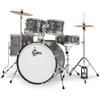 GRETSCH DRUMS RENEGADE 22" GREY SPARKLE BATTERIA STANDARD CON PIATTI E SGABELLO