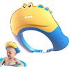 Generico Cappello Doccia Neonato - Schermo Lavaggio Capelli Regolabile | Visiera | Protezione Occhi Orecchie, Morbida Calzetta Impermeabile Bambini 0-9 Anni