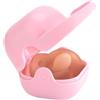 Zunishaone Custodia per ciuccio - 9,5x6,2x6 cm PP rosa/verde/blu, contenitore per capezzoli, supporto igienico da viaggio | per le gite all'aria aperta dei bambini, l'uso di per passeggini, l'