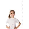 Genérico Righello di altezza per bambini - adesivo metro 0-200 cm rimovibile | righello trasparente impermeabile da parete | decorazione della stanza dei bambini, stanza dei giochi, souvenir, facile da pulire