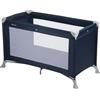 Bebeconfort Soft Dreams Lettino per bambini 0-3 Anni (0-15 kg), Culla da Campeggio con Materasso incluso in fibra di legno e schiuma (60x120 cm), Pieghevole, Borsa da trasporto, Navy Blue