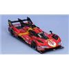 Bburago 18-16301-51 1/18 Ferrari 499P Le Mans 2023 Vincitore No.51 Rosso Auto