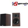 INDIANA LINE TESI 2 Diffusori Scaffale Coppia Altoparlanti 2 vie casse moka