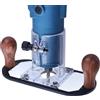Generico Base per fresa Bàse pèr rifinitore peŗ la lavorazione del legno | Piastra di başe protettiva trasparente p̄er router, comoda pēr goffrare/scanalare/intagliare/timbrare/incidere. Taglierine peř coper