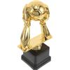 LIGHTAOTAO Coppa Premio Portiere Calcio in Plastico Oro Resistenza All'ossidazione e Design Unico, per Celebrazioni Stagionali e Riconoscimenti Squadra