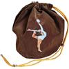 PETSOLA Borsa per Riporre E Trasportare Le Palle da Ginnastica Ritmica. Custodia Protettiva Portatile, Versatile E Professionale per Le Lezioni di Ginnastica, Nero