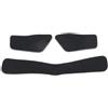 QOXEZY Protettiva Calcio in Carbonio Anti-Urto per Naso e Viso - Leggera Traspirante per Basket Wrestling Baseball(Black Band)