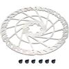 KQFCAZRE Disco Freno per da 22 Cm, Spessore 2,3 Mm, Resistente all'Usura, Facile da Installare, Piastra Freno Stabile per X3