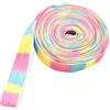 KQFCAZRE Corda per Saltare Cinese per Bambini, Corda Elastica, Corde Cinesi, Giocattolo, Corda per Saltare di Gruppo Lunga 300 Cm, Corda, Colore Cuciture
