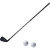 KQFCAZRE Mazza da Chipping da Golf, Wedge da Golf, Antiscivolo, Luci Regalo, Facile da Usare con Palline, Giochi Regolabili, Comoda Mazza da Chipping, Nero