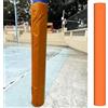 Generic Cuscinetto per palo da basket, imbottitura spessa in schiuma resistente ai raggi UV, altezza 1,8 m, adatto a colonne rotonde da 6,3 cm a 24,1 cm per la massima protezione e durata