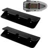 Générique Supporto per gancio per sedile da barca gonfiabile | Set di 2 clip in PVC