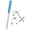 QSTDGVPW Set di Stecche da Biliardo Professionali con Ponte Intercambiabile, 1 Asta 2 Croce Alta