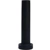 Generic Porta Golf Tappetino Simulatore di Golf in Gomma Porta Palline da Golf Pratica Interna Ed Esterna Accessori per Allenamento di Golf Materiale F, Nero
