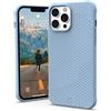 Urban Armor Gear U by UAG [U] Dot Case compatibile con Apple iPhone 13 Pro Max [Silicone morbido al tatto, Design testurizzato, Compatibile con la ricarica wireless, Protezione da caduta da 2,4 m] cerulean