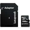 GoodRam MICRO SD UHS GOODRAM 256GB CLASSE 10 + ADATTATORE SD