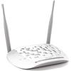 TP-Link [Vecchio Modello] TP-Link TD-W8961N-IT Modem Router, Wi-Fi N300 Mbps, 4 Porte Fast Ethernet, Incluso Splitter, Antenne, Versione in Lingua Italiana, Bianco