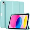 ProCase Custodia con portapenne per iPad A16 11a/10a generazione 2025/2022, blu menta