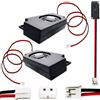 CTRICALVER 2 pcs 3 Watt 8 Ohm Altoparlante Mini Altoparlante, con JST-PH2.0 Interface, Per Varietà di Piccoli Progetti Elettronici (nero)
