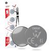 W Onder Full Energy - Batterie a bottone CR2032 al litio 3V a lunga durata, confezione da 5 batterie, confezione sicura, ideali per piccoli dispositivi elettronici.